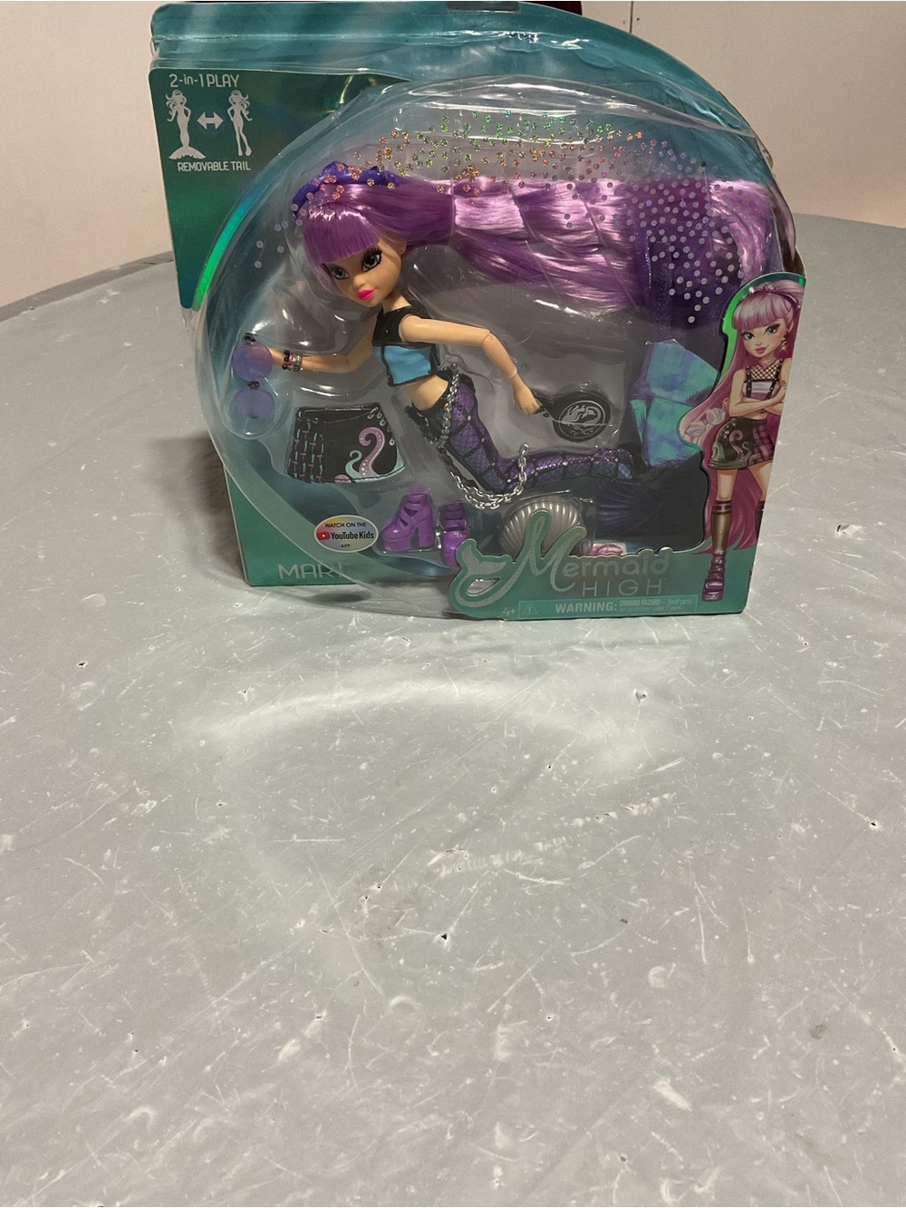 Mermaid High Purple-Haired Mermaid Doll